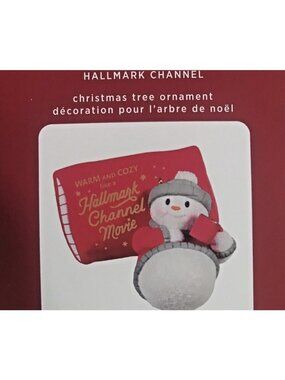 Ornament 2020 Hallmark Ornament  Hallmark Channel WARM & COZY CHRISTMAS ~ NIB